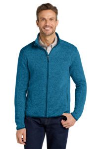 Port Authority® Sweater Fleece Jacket