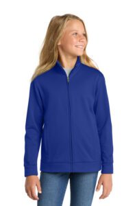 Sport-Tek® Youth Sport-Wick® Fleece Full-Zip Jacket