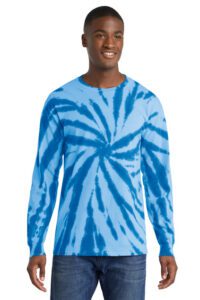 Port & Company® Tie-Dye Long Sleeve Tee