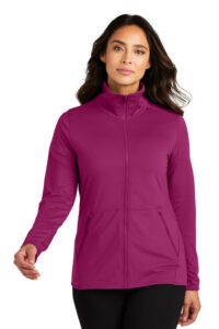 Port Authority® Women's Accord Stretch Fleece Full-Zip